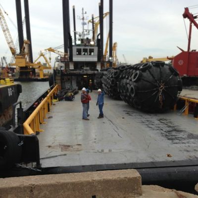 ইয়োকোহামা ইনফ্ল্যাটেবল বায়ুসংক্রান্ত ফেন্ডার ভাসমান 50 কেপিএ ডকিং ফেন্ডার