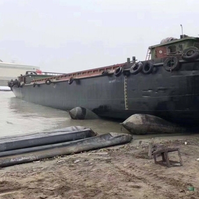 বিভি সার্টিফিকেট সহ রাবার এয়ারব্যাগ প্রাকৃতিক রাবার রোলার ব্যাগ চালু করছে নৌকা