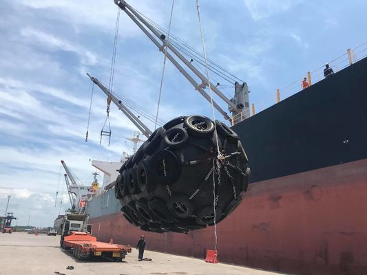 রাবার ইয়োকোহামা টাইপ বায়ুসংক্রান্ত বোট ফেন্ডার বোট বার্থিং