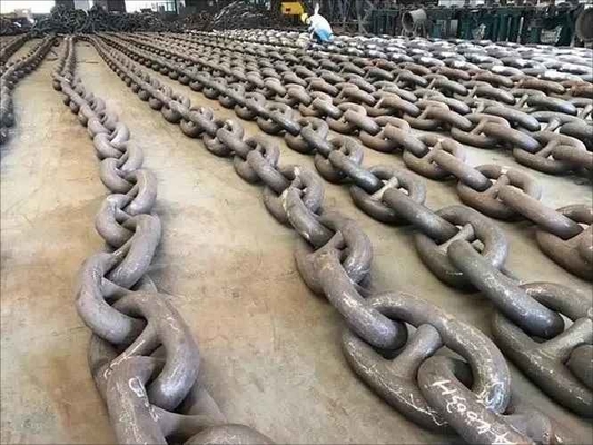 সামুদ্রিক হার্ডওয়্যার 316 স্টেইনলেস স্টীল শ্রেণিবিন্যাস সোসাইটি LR গ্রেড জাহাজ অ্যাঙ্কর চেইন