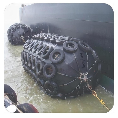 সামুদ্রিক হুল ফেন্ডার জাহাজের নেট টাইপ বায়ুসংক্রান্ত রাবার ফেন্ডারের জন্য ডকিং ফেন্ডার