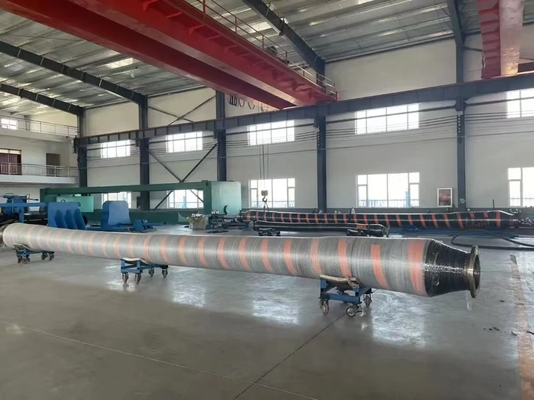 রাবার সামুদ্রিক পায়ের পাতার মোজাবিশেষ 6 ইঞ্চি corrugated পাইপ 24 &quot;ফ্লোটিং তেল পায়ের পাতার মোজাবিশেষ রাবার ড্রেজিং পায়ের পাতার মোজাবিশেষ