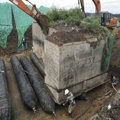 ভারী উত্তোলন এয়ার ব্যাগ প্রাকৃতিক রাবার মেরিন ইনফ্ল্যাটেবল এয়ারব্যাগ সিসিএস শংসাপত্র সহ
