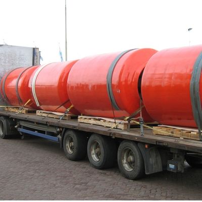 শিপ সুরক্ষার জন্য 2.0m * 3.5m ফোম ভরা নৌকা ফেন্ডার পলিউরেথন ইয়ট ফেন্ডার