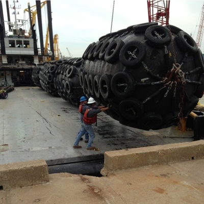 ABS CCS Yokohama Fender for Boat Mooring Great Elasticity Marine Rubber Buffer