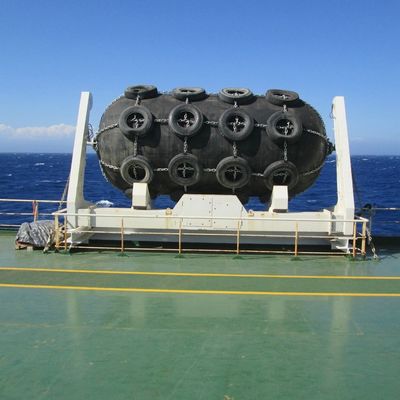 ISO 17358 CCS Yokohama বায়ুসংক্রান্ত ফেন্ডার জেটি Inflatable রাবার ফেন্ডারের জন্য