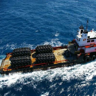ISO 17358 CCS Yokohama বায়ুসংক্রান্ত ফেন্ডার জেটি Inflatable রাবার ফেন্ডারের জন্য