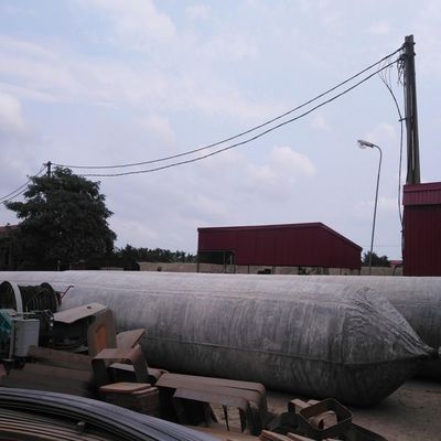 হাই ক্যাপাসিটি ভারী ওজন উত্তোলন ভাসমান শিপ রাবার এয়ারব্যাগ