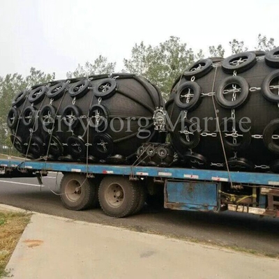 অফশোর STS স্থানান্তর প্রাকৃতিক রাবার 50kpa ভাসমান বায়ুসংক্রান্ত ফেন্ডার