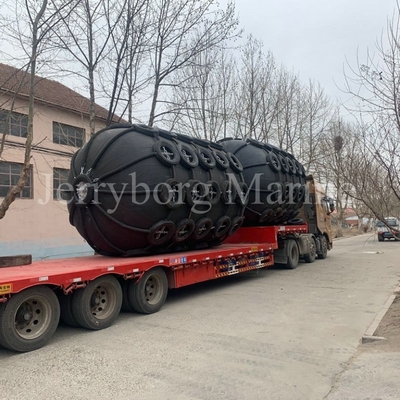 নৌকার জন্য ISO17357 ভাসমান বায়ুসংক্রান্ত ইয়োকোহামা টাইপ STS রাবার ফেন্ডার