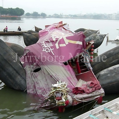 শিপিং লঞ্চের জন্য 1.5 মি * 15 মি ইনফ্ল্যাটেবল মেরিন এয়ারব্যাগগুলি