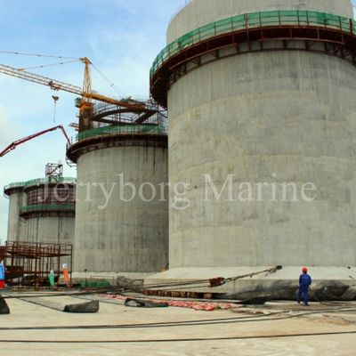 হাই ক্যাপাসিটি ভারী ওজন উত্তোলন ভাসমান শিপ রাবার এয়ারব্যাগ